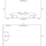 Wagoner Building and Recreation Hall layout and dimensions.