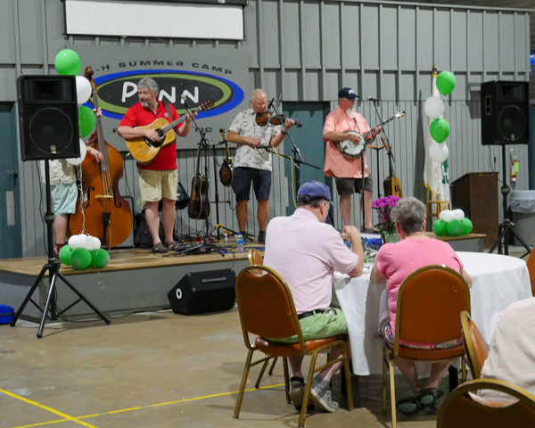 music-group Group playing bluegrass music